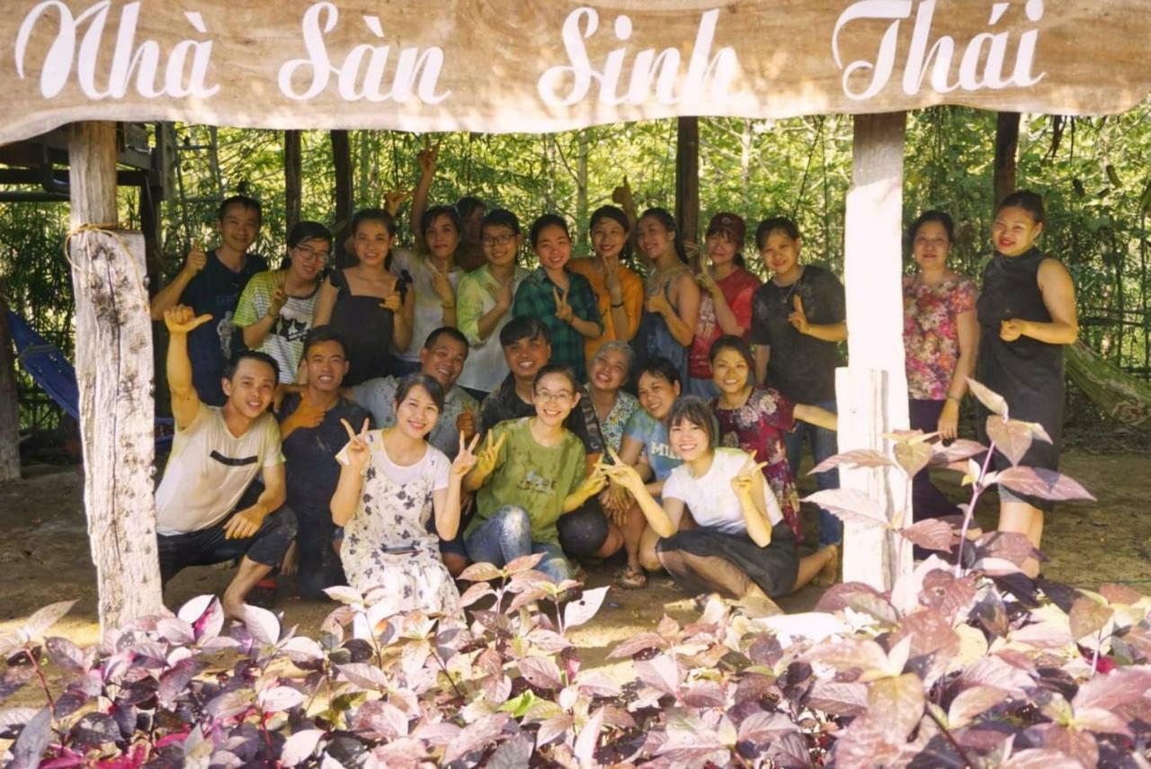 Sunny Field Eco Stilt House Villa Cat Tien Exterior photo